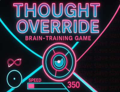 Thought Override, femdom brain-training game